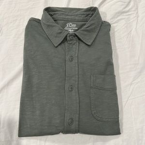 J.Crew Harbor shirt slub long sleeve
